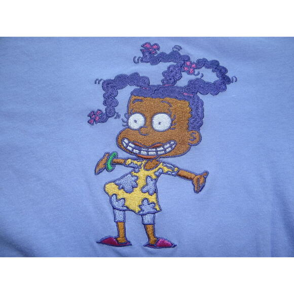 Nickelodeon Cropped Tee with Character Embroidery - Picture 2 of 5